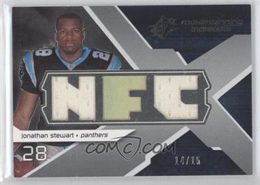 2008 SPx - Rookie Winning Materials - Dual Jersey Conference Letters Numbered to 15 #RM-JS - Jonathan Stewart /15