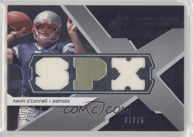 2008 SPx - Rookie Winning Materials - Dual Jersey SPX Letters Numbered to 75 #RM-KD - Kevin O'Connell /75