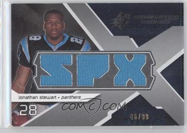 2008 SPx - Rookie Winning Materials - Triple Jersey SPX Letters Numbered to 99 #RM-JS - Jonathan Stewart /99