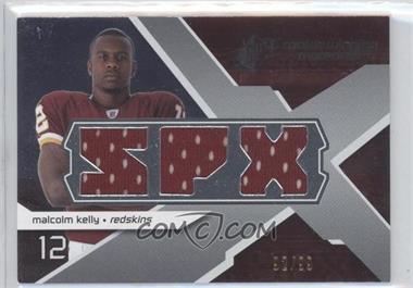 2008 SPx - Rookie Winning Materials - Triple Jersey SPX Letters Numbered to 99 #RM-MK - Malcolm Kelly /99