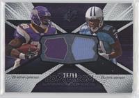 Adrian Peterson, Chris Johnson [EX to NM] #/99