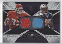 Larry Johnson, Jonathan Stewart #/99