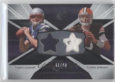 2008 SPx - Winning Combos - Stars #WC5 - Kevin O'Connell, Derek Anderson /49