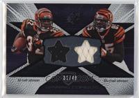 Rudi Johnson, Chad Johnson #/49