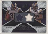 Torry Holt, Isaac Bruce #/49