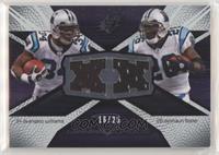 DeAngelo Williams, DeShaun Foster #/25