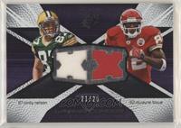 Jordy Nelson, Dwayne Bowe #/25