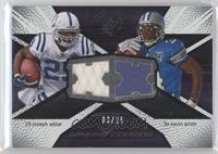 Joseph Addai, Kevin Smith #/25