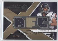 Matt Schaub #/75