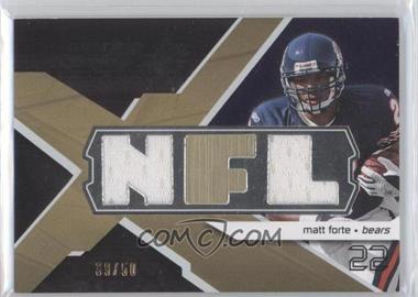 2008 SPx - Winning Materials - Dual Jersey NFL Letters #WM-FO - Matt Forte /50