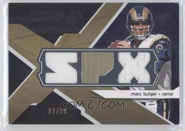 2008 SPx - Winning Materials - Dual Jersey SPX Letters #WM-BU - Marc Bulger /99