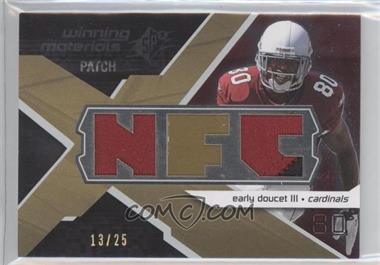 2008 SPx - Winning Materials - Dual Patch Conference Letters #WM-ED - Early Doucet /25