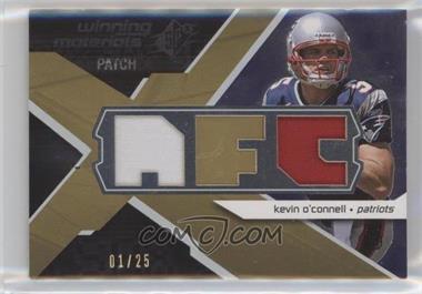 2008 SPx - Winning Materials - Dual Patch Conference Letters #WM-KO - Kevin O'Connell /25