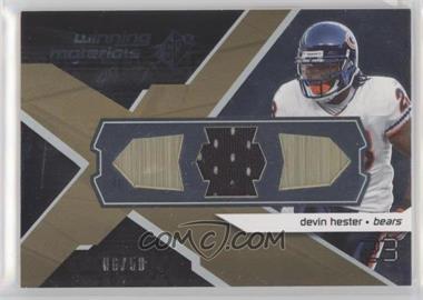 2008 SPx - Winning Materials - Single Jersey Arrows #WM-DH - Devin Hester /50