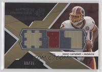 Jason Campbell #/75