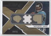 David Garrard #/75