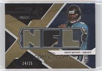 David Garrard #/25