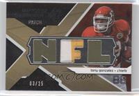 Tony Gonzalez #/25