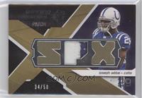 Joseph Addai #/50