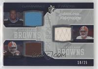 Braylon Edwards, Jonathan Stewart, Derek Anderson #/25