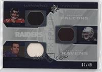 Matt Ryan, Joe Flacco, JaMarcus Russell #/49