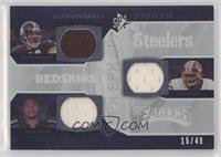 Ben Roethlisberger, DeSean Jackson, Clinton Portis #/49