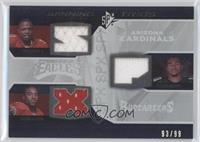 Early Doucet, Dexter Jackson, DeSean Jackson #/99