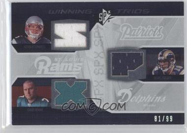 2008 SPx - Winning Trios #WT2 - Kevin O'Connell, Chad Henne, Marc Bulger /99