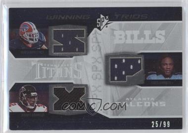 2008 SPx - Winning Trios #WT29 - Marshawn Lynch, Jerious Norwood, Chris Johnson /99