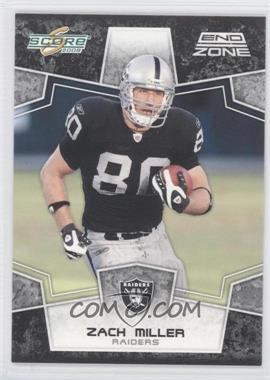 2008 Score - [Base] - End Zone #233 - Zach Miller /6