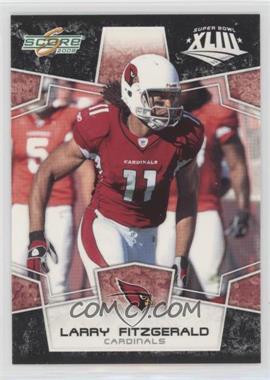 2008 Score - [Base] - Factory Set Black #3 - Larry Fitzgerald