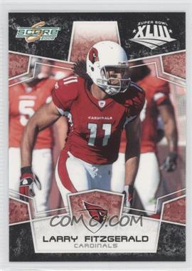 2008 Score - [Base] - Factory Set Black #3 - Larry Fitzgerald