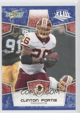 2008 Score - [Base] - Factory Set Blue #323 - Clinton Portis