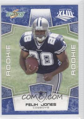 2008 Score - [Base] - Factory Set Blue #346 - Rookie - Felix Jones