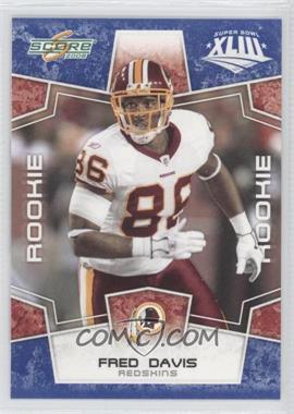 2008 Score - [Base] - Factory Set Blue #368 - Rookie - Fred Davis