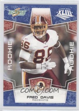 2008 Score - [Base] - Factory Set Blue #368 - Rookie - Fred Davis