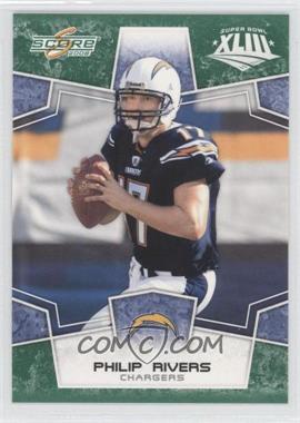 2008 Score - [Base] - Factory Set Green #259 - Philip Rivers