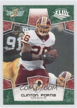 2008 Score - [Base] - Factory Set Green #323 - Clinton Portis