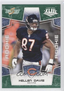 2008 Score - [Base] - Factory Set Green #410 - Rookie - Kellen Davis