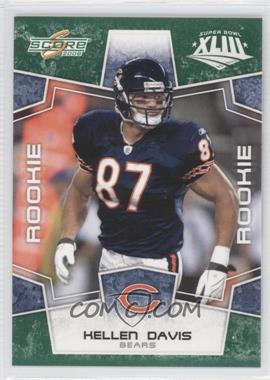 2008 Score - [Base] - Factory Set Green #410 - Rookie - Kellen Davis