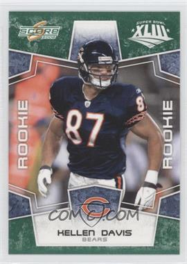 2008 Score - [Base] - Factory Set Green #410 - Rookie - Kellen Davis