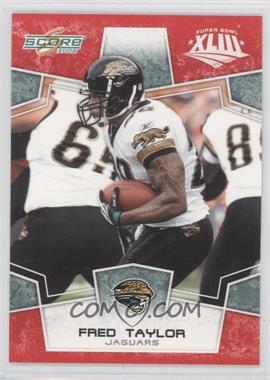 2008 Score - [Base] - Factory Set Red #139 - Fred Taylor