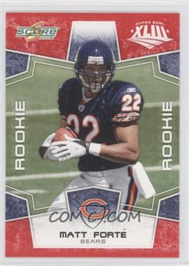 2008 Score - [Base] - Factory Set Red #365 - Rookie - Matt Forte