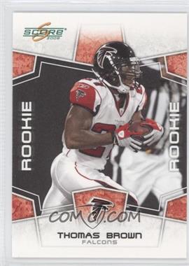 2008 Score - [Base] - Factory Set Rookie Update #415 - Rookie - Thomas Brown