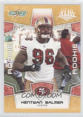 2008 Score - [Base] - Factory Set Yellow #352 - Rookie - Kentwan Balmer