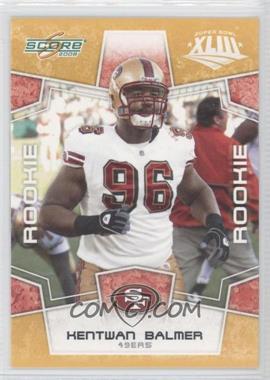 2008 Score - [Base] - Factory Set Yellow #352 - Rookie - Kentwan Balmer