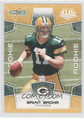 2008 Score - [Base] - Factory Set Yellow #375 - Rookie - Brian Brohm