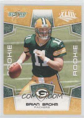 2008 Score - [Base] - Factory Set Yellow #375 - Rookie - Brian Brohm