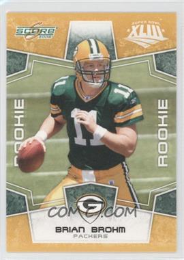 2008 Score - [Base] - Factory Set Yellow #375 - Rookie - Brian Brohm