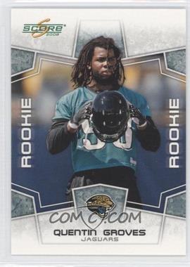 2008 Score - [Base] - Glossy #372 - Rookie - Quentin Groves